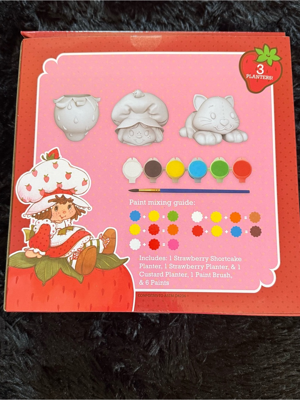 Strawberry Shortcake Paint Your Own Berry Sweet Planters - Picture 2 of 3